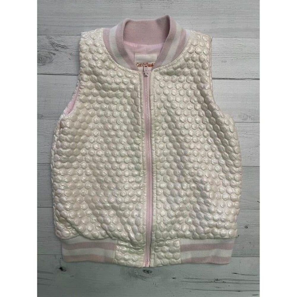Girls Cat And Jack Vest‎ Size 6/6x